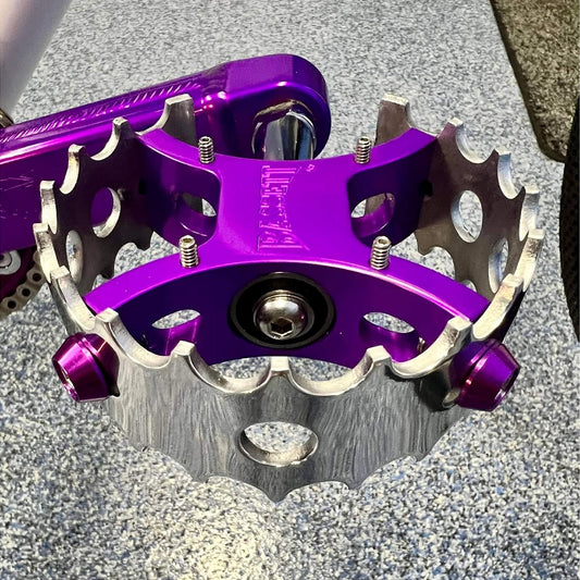 “Hellcano” Pedal Cage Washers (1 set for “other” brand pedals)