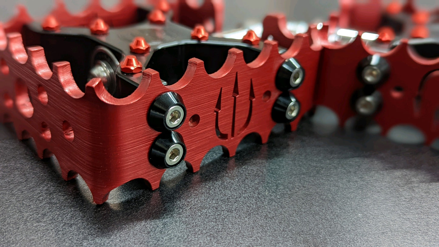 "Hellcano" Pedal Cage Washers (1 set for Evil Squares)