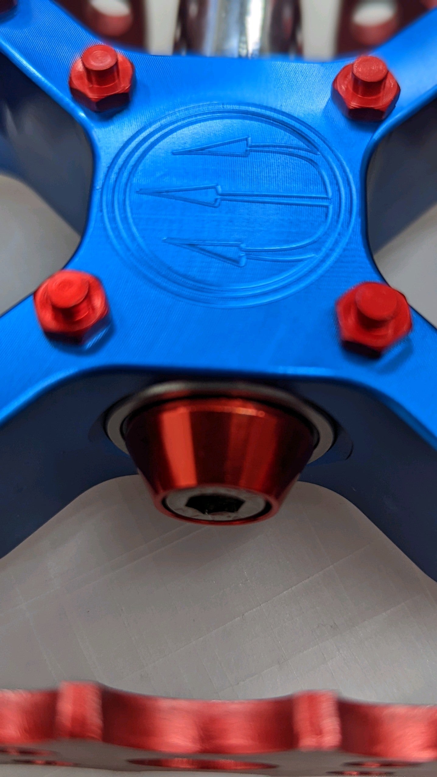 “Hellcano” Pedal spindle washers