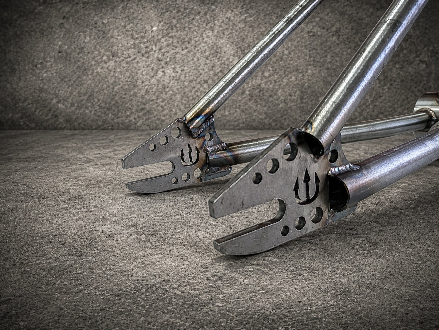 16″ pitbike "Evil Lil' Bastard" Frame & Fork