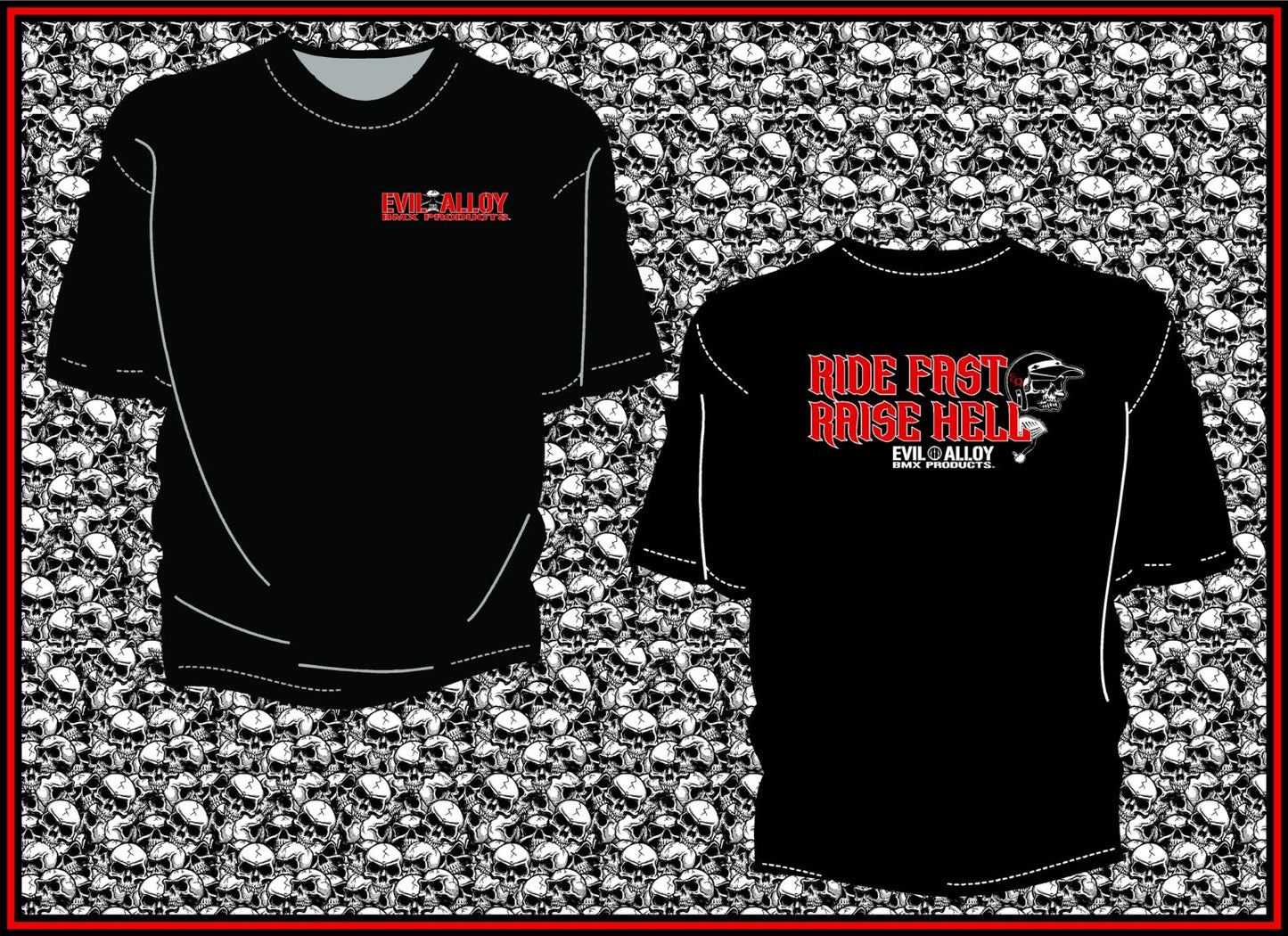 “Ride Fast Raise Hell” Tee