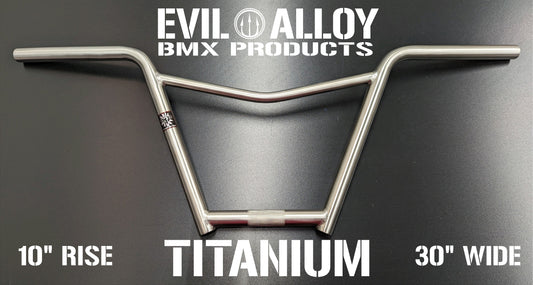 4 piece 10″ Titanium “B.M.F.” V Bars