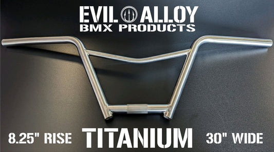 4 piece 8″ Titanium “B.M.F.” V Bars