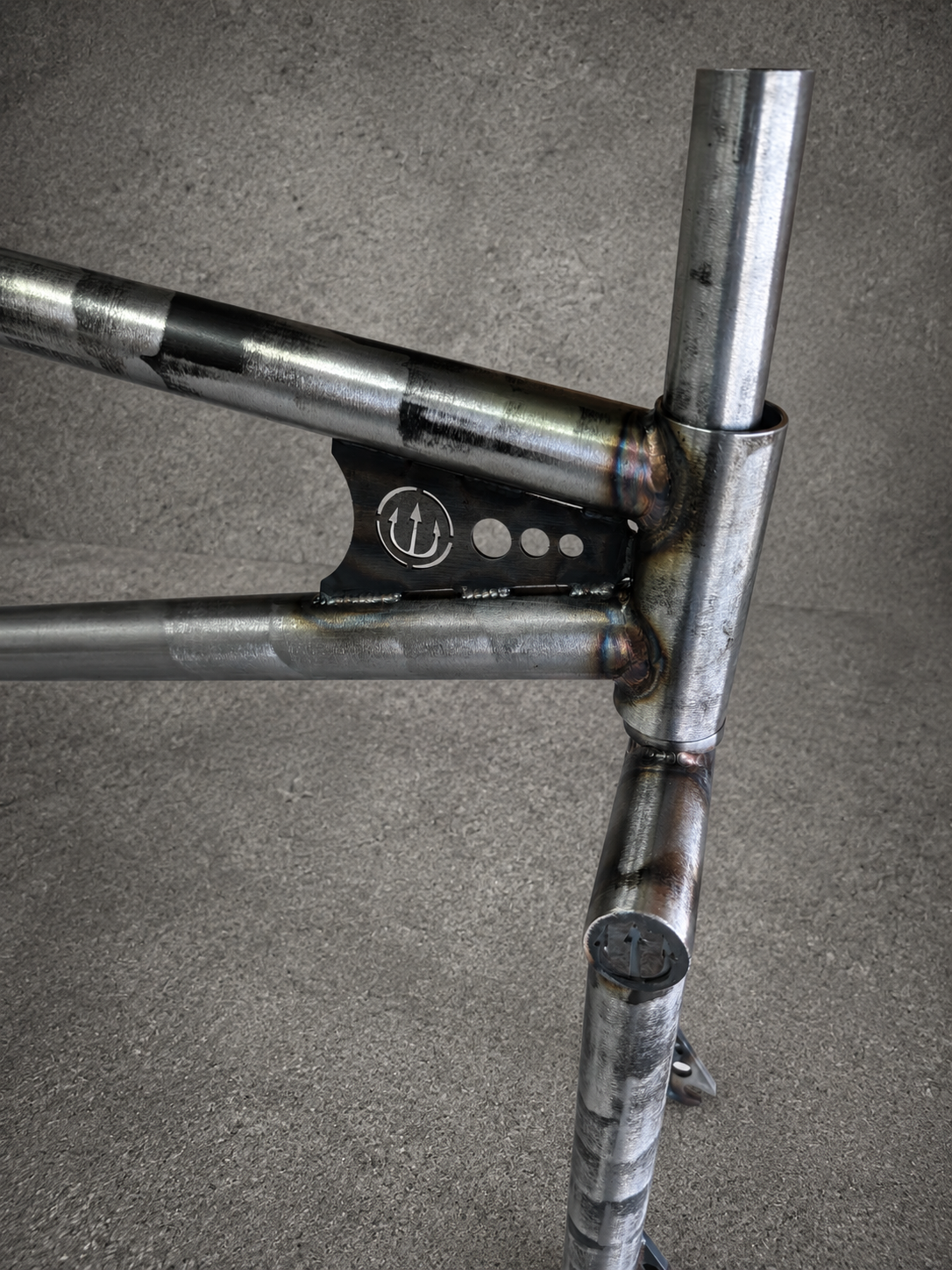 16″ pitbike "Evil Lil' Bastard" Frame & Fork