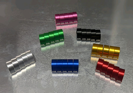Aluminum Brake Cable Clips (5pcs)