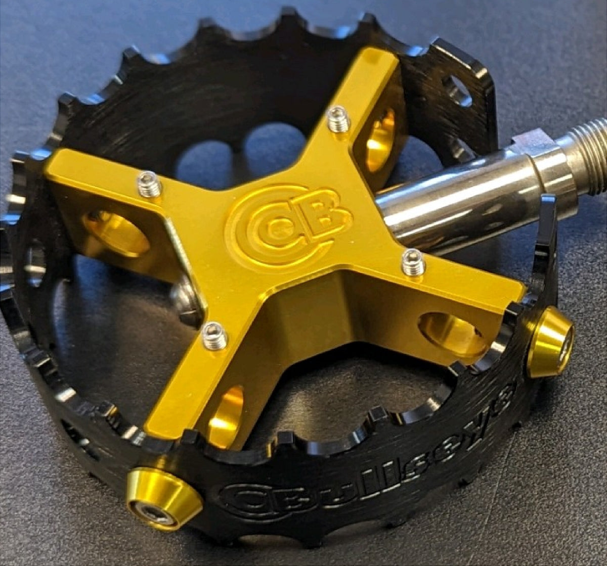 “Hellcano” Pedal Cage Washers (1 set for “other” brand pedals)