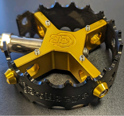 “Hellcano” Pedal Cage Washers (1 set for “other” brand pedals)