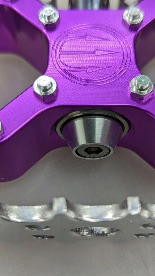 “Hellcano” Pedal spindle washers