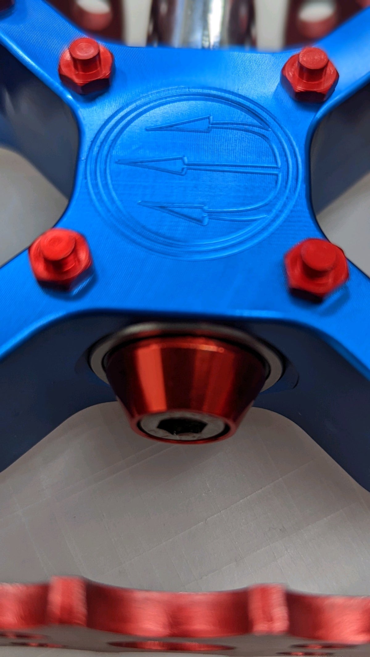 “Hellcano” Pedal spindle washers