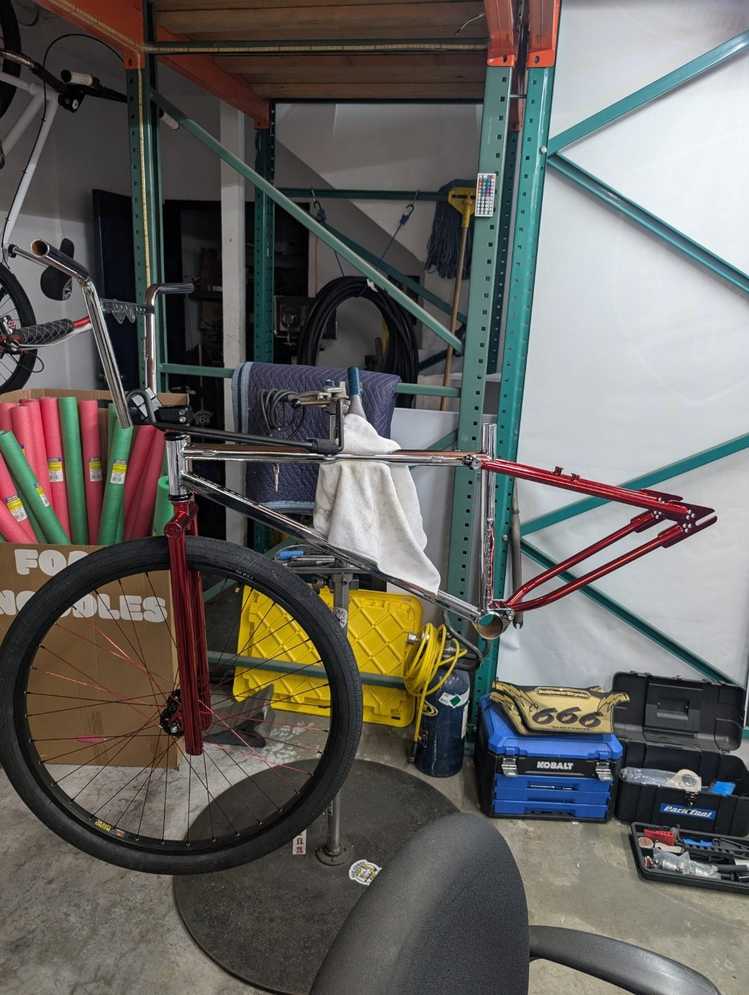 29″ HELLRAISER 2 PIECE FRAME & FORK