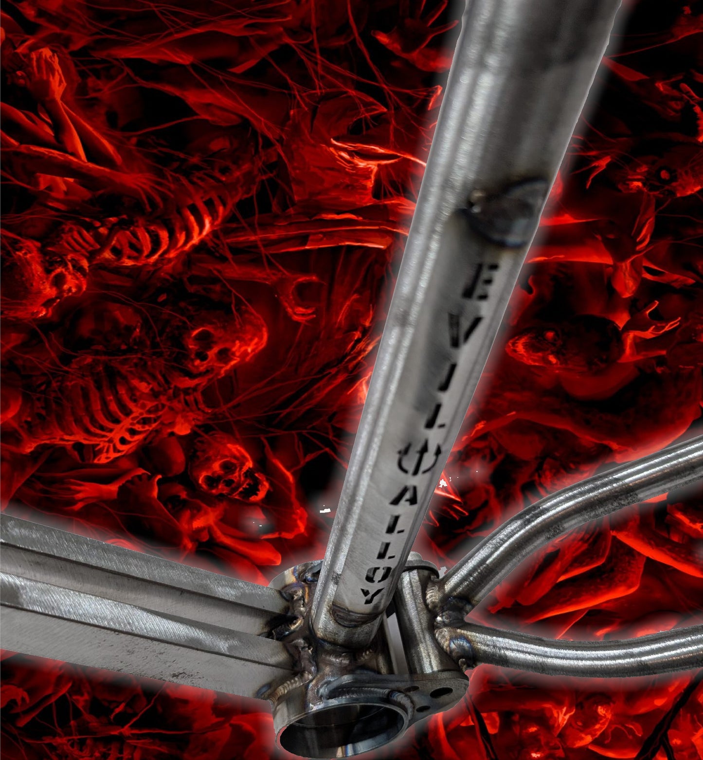 29″ HELLRAISER 2 PIECE FRAME & FORK