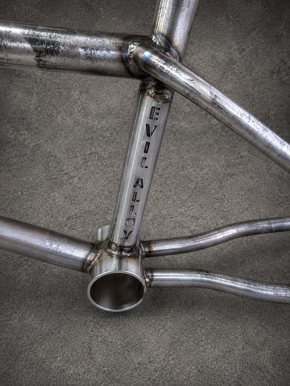 16″ pitbike "Evil Lil' Bastard" Frame & Fork
