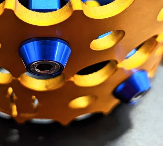 “Hellcano” Pedal Cage Washers (1 set for Rookie Rounds)