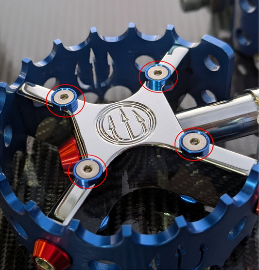 “Pedal Pin Delete kit” for Rookie Rounds