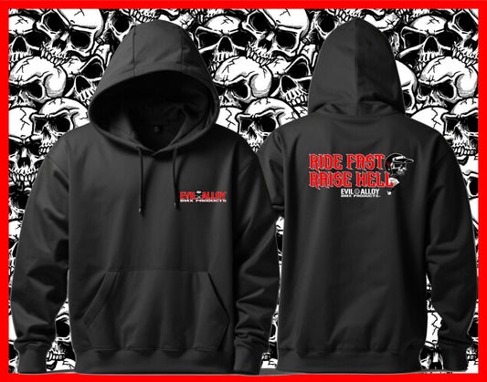 “Ride Fast Raise Hell” Hoodie